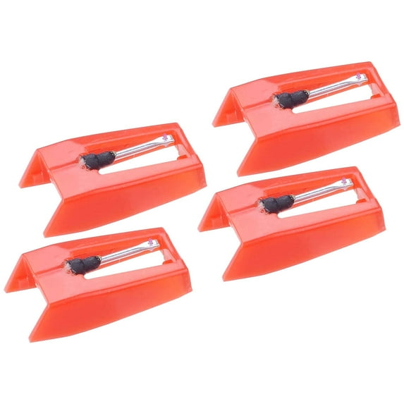 Yescom Pack of 4 Replacement Stylus Turntable Needle for Vinyl Record Player Ruby Tipped
