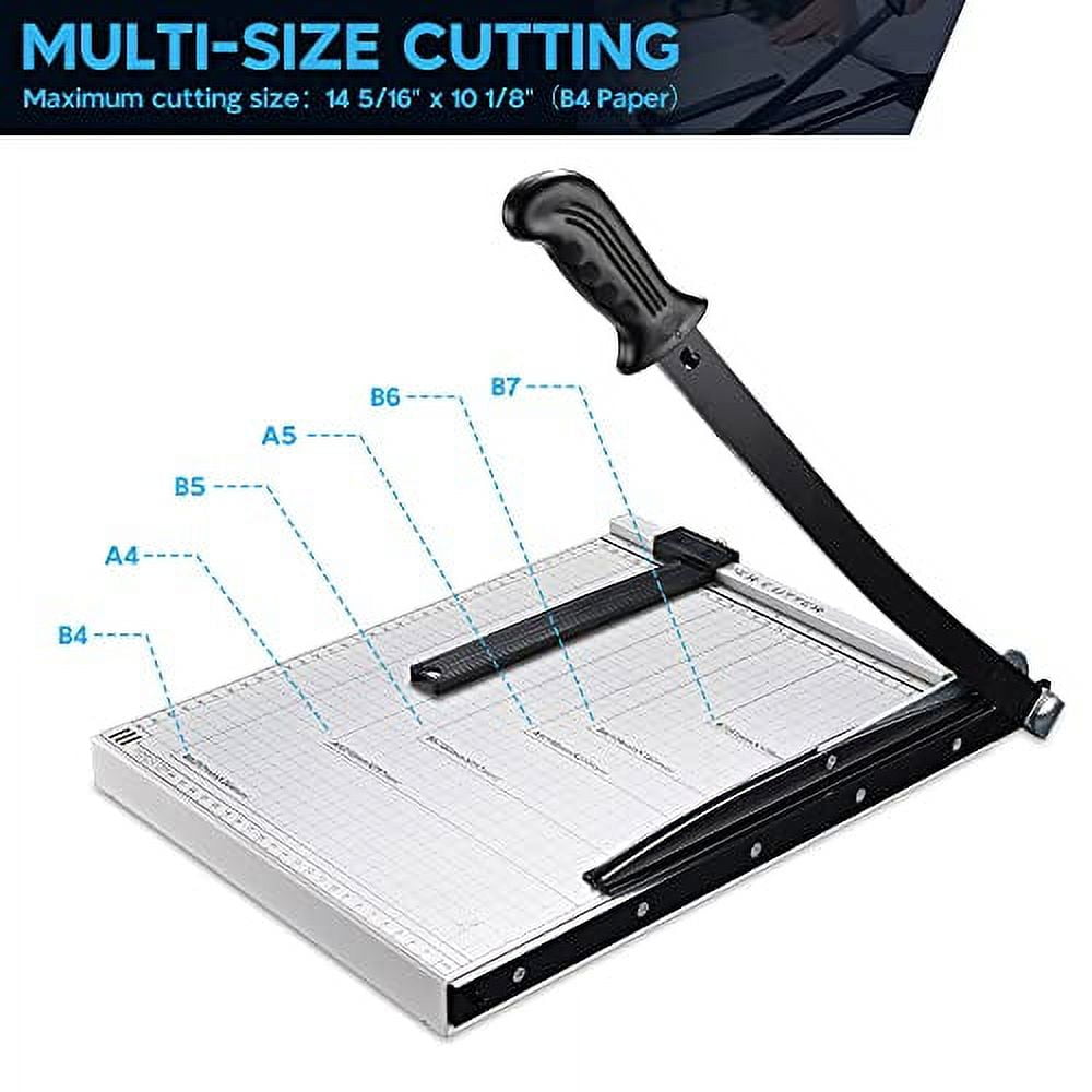 Paper Cutter Guillotine Trimmer 15" Cut Length 12 Sheet Photo