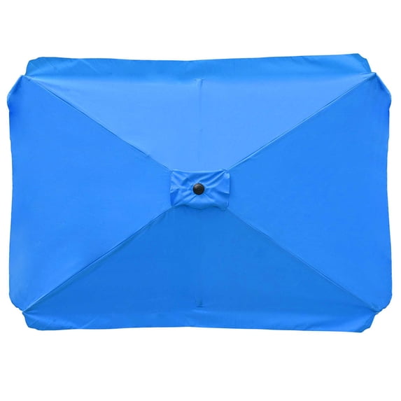 Yescom Patio Rectangle Umbrella Canopy Replacement Cover f/ 6.5x10 ft Umbrella