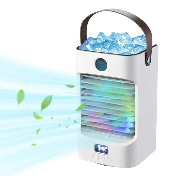 Portable Tabletop Mini Air Cooler Fan Evaporative Air Cooler W