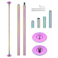 thumbnail image 1 of Yescom Professional Stripper Pole Static Spinning Dancing Pole Kit 9.25FT for Party Club Exercise Fitness ,Colorful, 1 of 11
