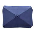 thumbnail image 1 of Yescom Rectangle Replacement Patio Umbrella Canopy for 6 Ribs 6.5x10 ft Umbrella, 1 of 8