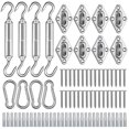 thumbnail image 1 of Yescom Rectangle Sun Shade Sail Hardware Kit 5" 304 Anti-Rust Stainless Steel M6 Accessory for Outdoor Cover Canopy, 1 of 9