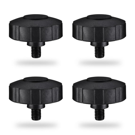 Yescom Scale Leveling Feet Alloy Steel Leg Levelers for Floor Tabletop Scale Postal Weight Scale 4 Pack