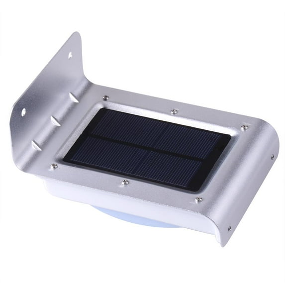 Yescom Solar Light Outdoor 16 LED Motion Sensor Lamp IP65 Waterproof Wireless Security Flood Lights for Yard Porch Patio, Pack of 5