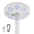 thumbnail image 1 of Yescom Solar Powered Flag Pole Light 136 LED 680 Lumen Super Bright Automatic Lamp Downlight Outdoor Yard, 1 of 9