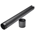 thumbnail image 1 of Yescom Sun Shade Sail Extension Pole 2Ft Powder Coated Steel Replacement Pole 2 3/8'' Diameter Stand Steel Yard Black, 1 of 7