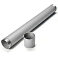 thumbnail image 1 of Yescom Sun Shade Sail Extension Pole 2Ft Powder Coated Steel Replacement Pole Stand Steel Yard Sliver, 1 of 7