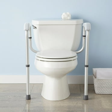 Yescom Toilet Safety Rails Frame Adjustable, Elderly Assistance Products Handles for Seniors Disabled