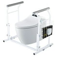 thumbnail image 1 of Yescom Toilet Safety Rails Frame, Elderly Assistance Products Handles for Seniors Disabled Metal 18" Width, 1 of 8