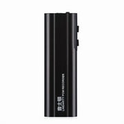 Yescool A2 Mini Metal Professional Dictaphone with Clip HD Child Safety Encryption Digital Voice Recorder Music Player Meeting Class Lecture Sound Audio recording-8GB