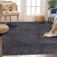thumbnail image 1 of Yesfashion 10 x 13 feet Shag Area Rug Plush Fluffy Washable Area Rug for Kids Room Soft Floor Carpet Modern Accent Rug for Living Room, Gray, 1 of 7