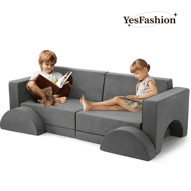 Nugget Couch, 3 PCS Play Couch Sofa for Kids, Imaginative Modular