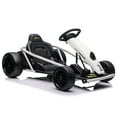 Yesfashion 24V High Speed Go Kart 300W*2 Extra Powerful Motors 9Ah