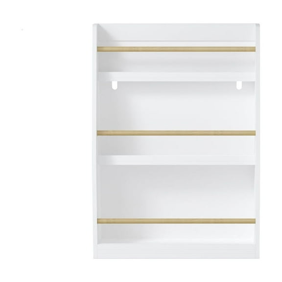 Yesfashion 3 Tier Floor Standing Bookshelf, Modern Open Storage Display Bookshelf, Kids Bookcase Storage Organizer For Living Room Kids Room Bedroom Nursery