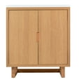 thumbnail image 1 of Yesfashion 30" Bathroom Vanity Set with Drop In Sink, Single Vessel Sink Bowl without Faucet Set, 2 Soft Closing Doors Solid Wood Frame Bathroom Storage Cabinet, 1 of 9