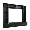 Yesfashion 4 In 1 Wall Unit Entertainment Center For TVs Up To 78", Modern Large Entertainment