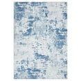 thumbnail image 1 of Yesfashion 8' x 10' Large Area Rug Modern Abstract Rug Low Pile Non-Slip Foldable Thin Rug Machine Washable Rug for Living Room Bedroom, Blue, 1 of 5