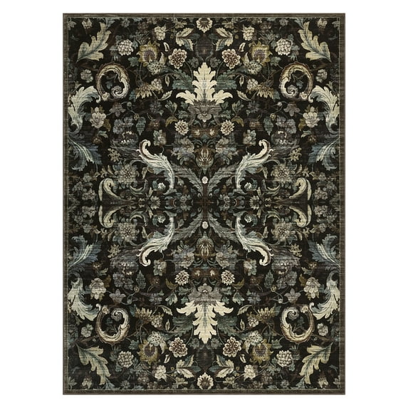 Yesfashion Area Rugs Washable Large Modern Abstract Living Room Rug Soft Anti Skid Carpets Persia