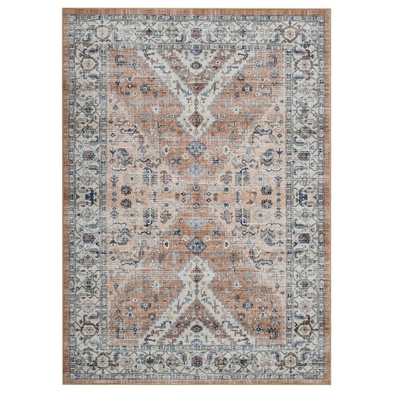 Yesfashion Area Rugs Washable Large Modern Abstract Living Room Rug Soft Anti Skid Carpets