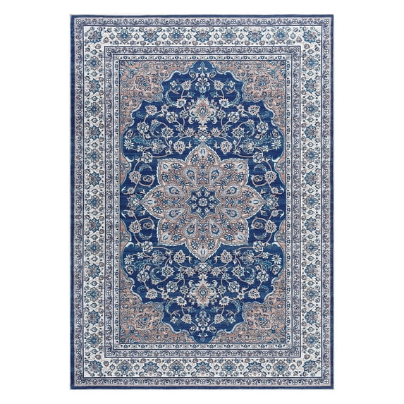 Yesfashion Area Rugs Washable Large Modern Abstract Living Room Rug Soft Anti Skid Carpets
