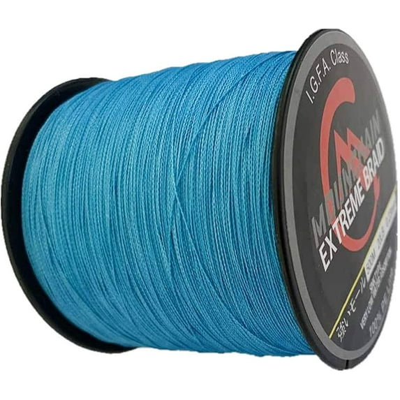Yesfashion Braided Fishing Line, 8 Strands Abrasion Resistant Braided Lines, 300M Super Strong 100% PE Sensitive Fishing Line, 10LB, 20LB, 30LB, 40LB