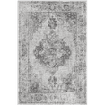 thumbnail image 1 of Yesfashion Carpets Area Rugs Washable 1150Gsm Pearl Velvet Washed Back Folding Printed Carpet Xxy-Persia-Smiling Ash 8*10ft, 1 of 1