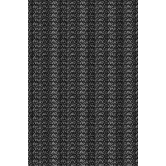 Yesfashion Carpets Area Rugs Washable 1150Gsm Pile Pearl Pile Washed Back Folding Simulation Printed Carpet-Modern-Herringbone Imitation Linen Black tone 5*7ft