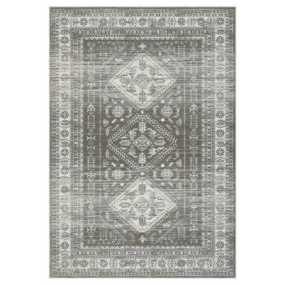 Yesfashion Carpets Area Rugs Washable 1150Gsm Velvet Pearl Velvet Washed Back Folding Printed Carpet Persia-Jingyu Camel tone 8*10ft