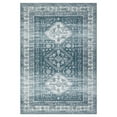 thumbnail image 1 of Yesfashion Carpets Area Rugs Washable 1150Gsm Velvet Pearl Velvet Washed Back Folding Printed Carpet Persia-Jingyu Teal 8*10ft, 1 of 7