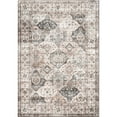 thumbnail image 1 of Yesfashion Carpets Area Rugs Washable 1150Gsm Velvet Pearl Velvet Washed Back Folding Printed Carpet Xm-Persia-Romantic Time Light Tan 5*7ft, 1 of 1
