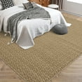 thumbnail image 1 of Yesfashion Carpets Area Rugs Washable 1150Gsm Velvet Pearl Velvet Washed Back Folding Simulation Print Carpet Modern-Wrapped Elegant Camel tone 9*12ft, 1 of 5