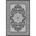 thumbnail image 1 of Yesfashion Carpets Area Rugs Washable 1150Gsm Velvet Pearl Velvet Washed Back Folding Simulation Printed Carpet Xm-Persia Bieyi Kuilong Black tone 10*13ft, 1 of 1