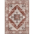 thumbnail image 1 of Yesfashion Carpets Area Rugs Washable 1150Gsm Velvet Pearl Velvet Washed Back Folding Simulation Printed Carpet Xm-Persian-Late Italian Manxi Red hue 5*7ft, 1 of 1