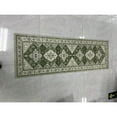 thumbnail image 1 of Yesfashion Carpets Area Rugs Washable 1150gsm Chenille B cotton TPR washed folding printed carpet green 8*10ft, 1 of 1