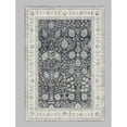 thumbnail image 1 of Yesfashion Carpets Area Rugs Washable 1200Gsm Velvet Pearl Velvet Washed Back Folding Simulation Printed Carpet Xk-Persia-Fenghua Juema Black tone 5*7ft, 1 of 1