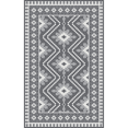 thumbnail image 1 of Yesfashion Carpets Area Rugs Washable 320Gsm Pp Tube Plastic Woven Outdoor Rug Som-Bohemia-Three Grains Of Rice gray 9*18ft, 1 of 1