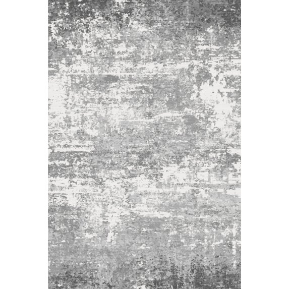 Yesfashion Carpets Area Rugs Washable Abstract Rug Area Rug Ultra Thin Soft Entryway Rug Non Slip Bedroom Rugs Foldable Floor Cover Modern Rug grey 9*12ft
