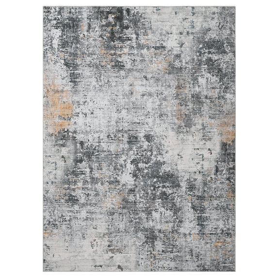 Yesfashion Carpets Area Rugs Washable Area Rug Modern Abstract Rug,Foldable Soft Indoor Carpet