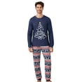 thumbnail image 1 of Yesfashion Christmas Pajamas for Men Christmas Pjs Matching Sets for Adults Holiday Xmas Sleepwear Set, 1 of 5
