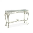 thumbnail image 1 of Yesfashion Console Table, Modern Glass Entryway Table Small Sofa Accent Table With Storage, Metal Frame, Easy Assembly, For Living Room, Hallway, Office, 1 of 7