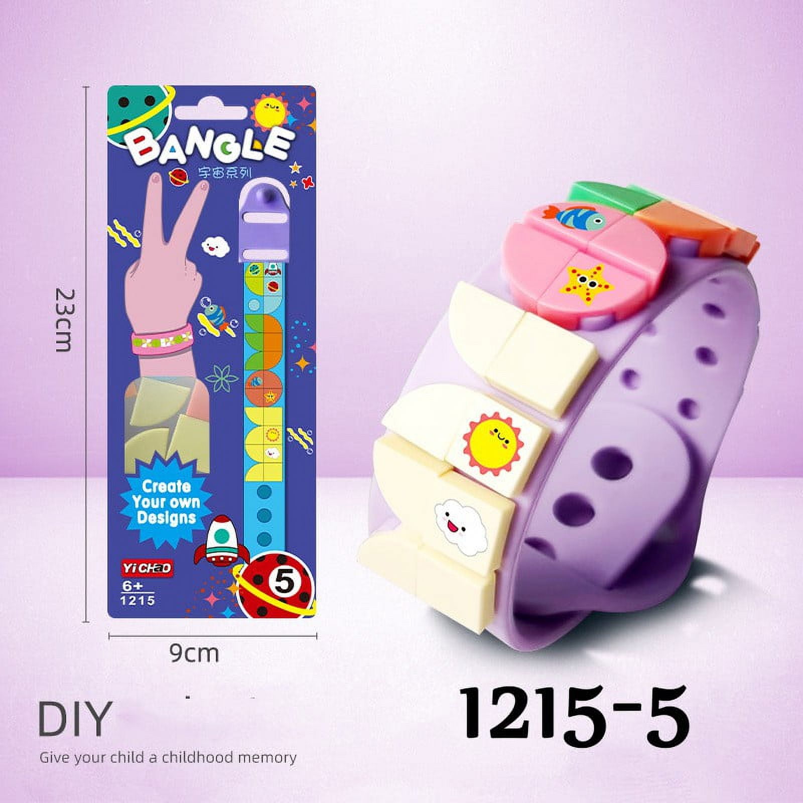 Yesfashion DIY Lego Bracelet Wristband Creative Dots Bricks Kids Block