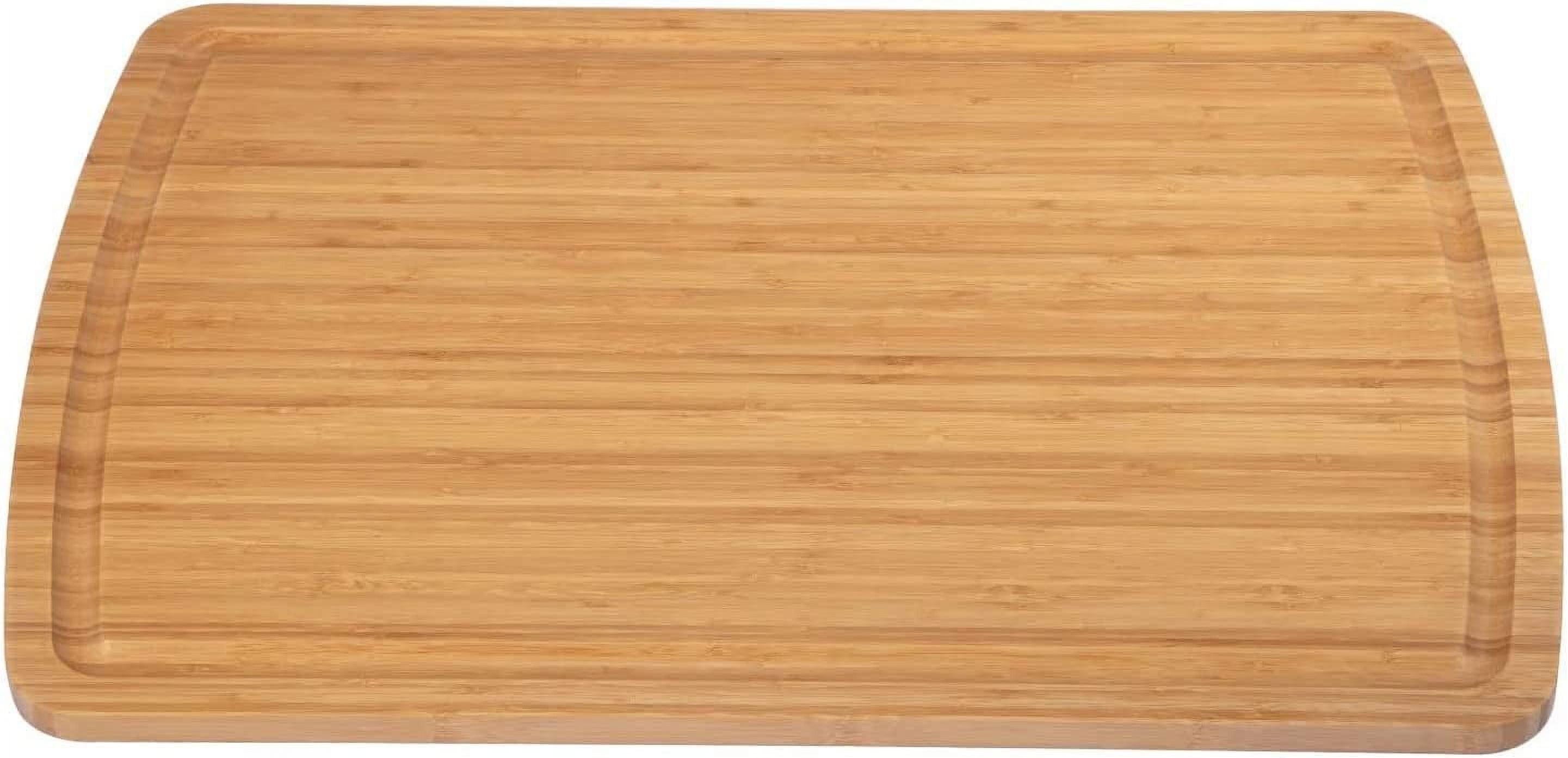 Extra Large Bamboo Cutting Board with Juice Groove, 30 x 20 Inch