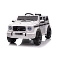 thumbnail image 1 of Yesfashion Kids 12V Ride on Car, Licensed Mercedes Benz G63 Kids Ride on Toy Car w/Remote Control, Safety Lock, Soft Start, LED Light, Bluetooth, Music, 1 of 7