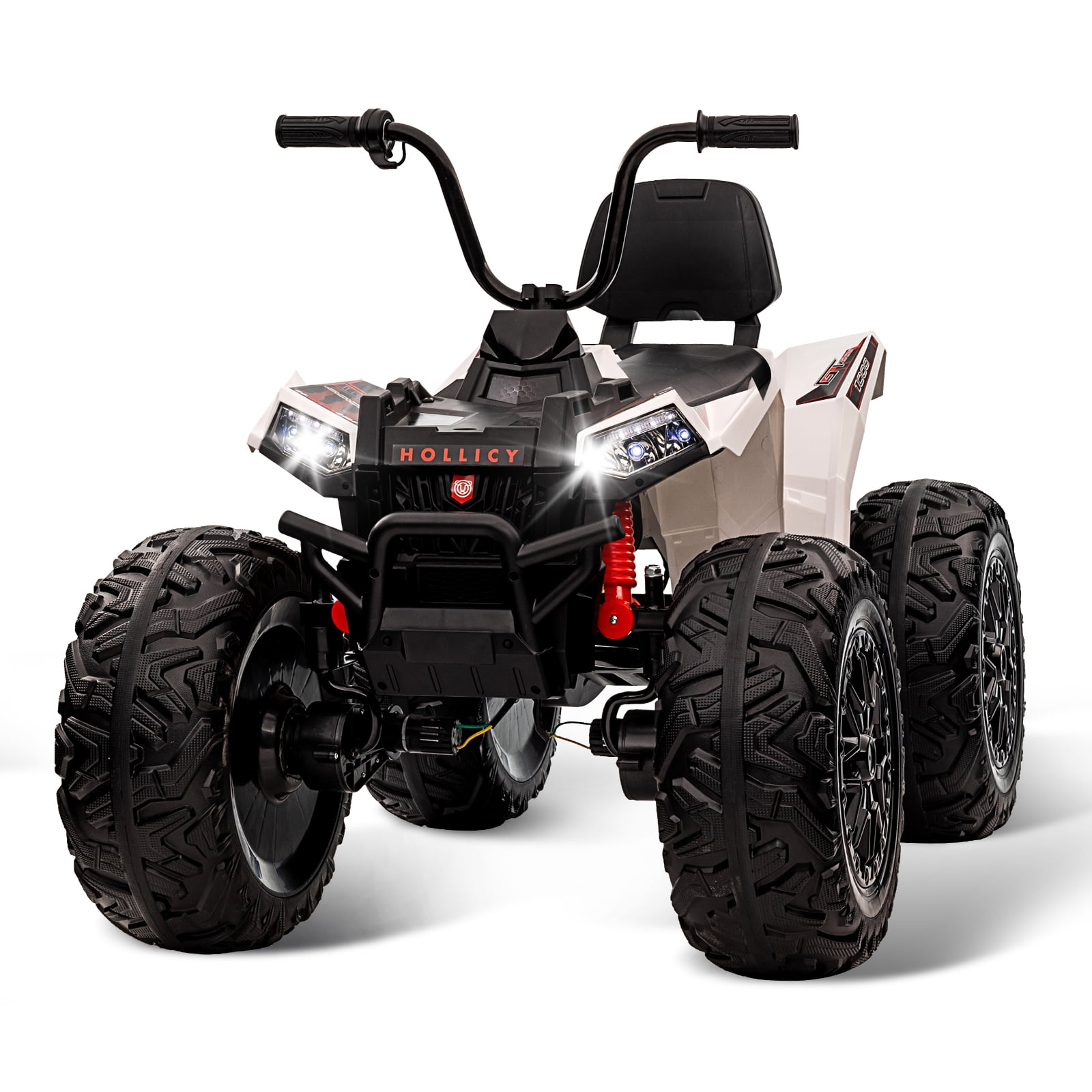 Yesfashion Kids 24V ATV Ride on Car 4WD Quad Electric Vehicle, 4x80W
