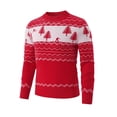 thumbnail image 1 of Yesfashion Mens Ugly Christmas Sweaters Long Sleeve Round Neck Xmas Pullovers for Party, 1 of 8