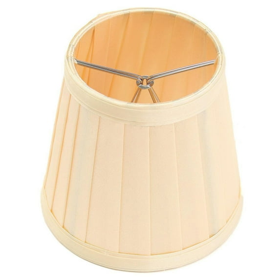 Yesfashion Stylish Pretty Cloth Lampshade Pleated Lamp Cover Ceiling Lamp Holder for Dinning Hall Living Room Bedroom Decoration