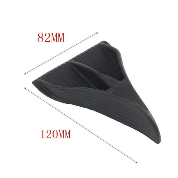 Yesfashion Universal Vortex Generators Roof Shark Fins Spoiler Wing Kit For Car Modification