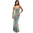 thumbnail image 1 of Yesfashion Wholesale Women Summer Tie Dye Spaghetti Strap Dress Backless Ruched Bodycon Midi Dress for Beach Party Night, 1 of 5