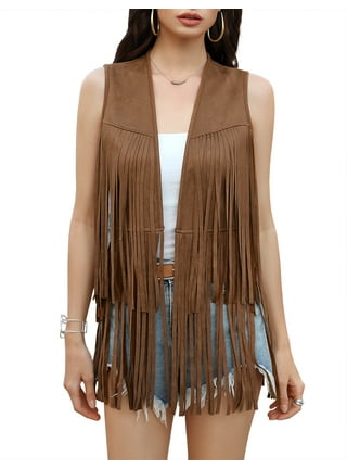 Acka fringe flower long vest サイズ2 ACKA fringe flower long vest